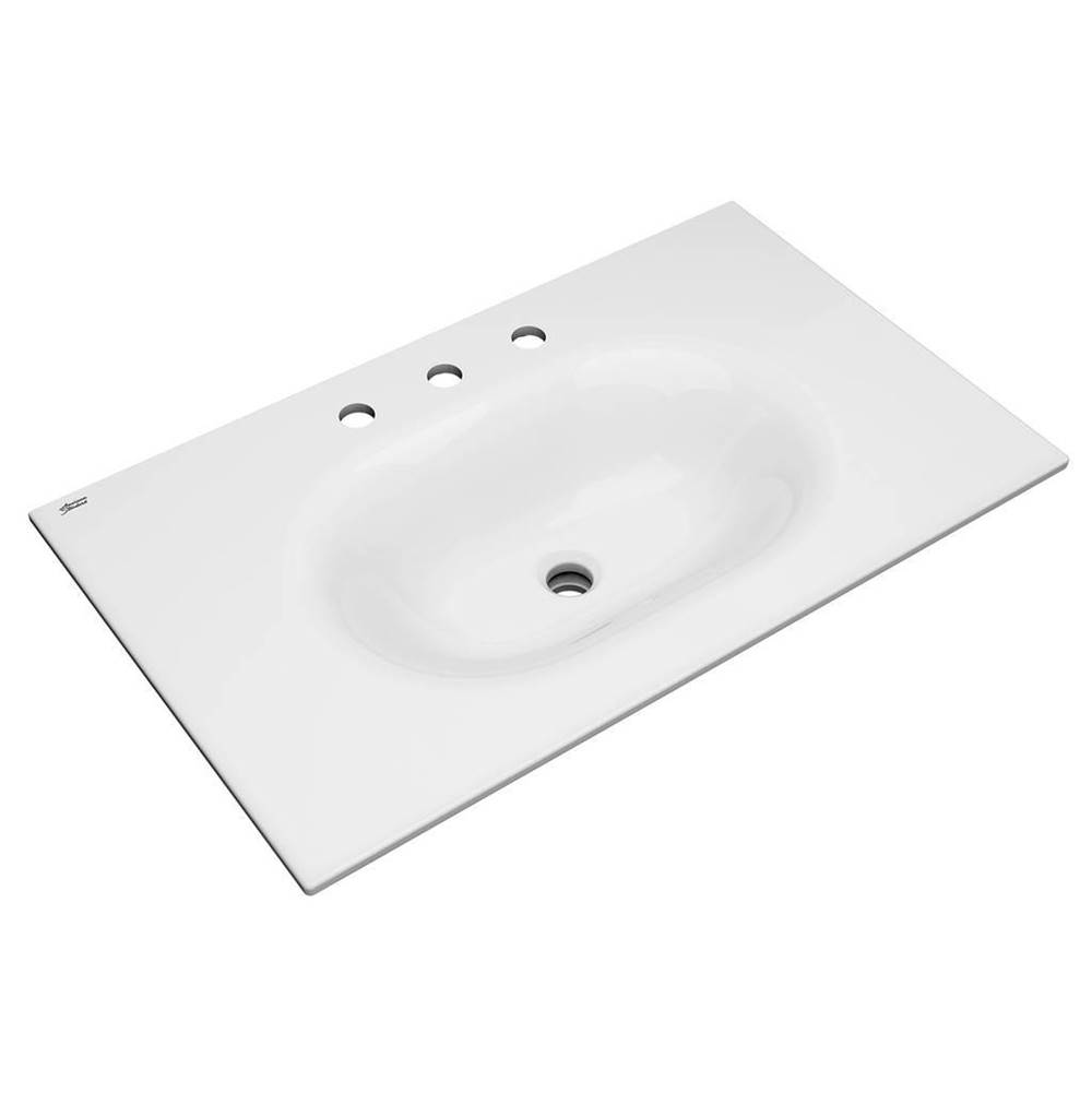American Standard Studio® S 33-Inch Vitreous China Vanity Sink Top 8-Inch Centers