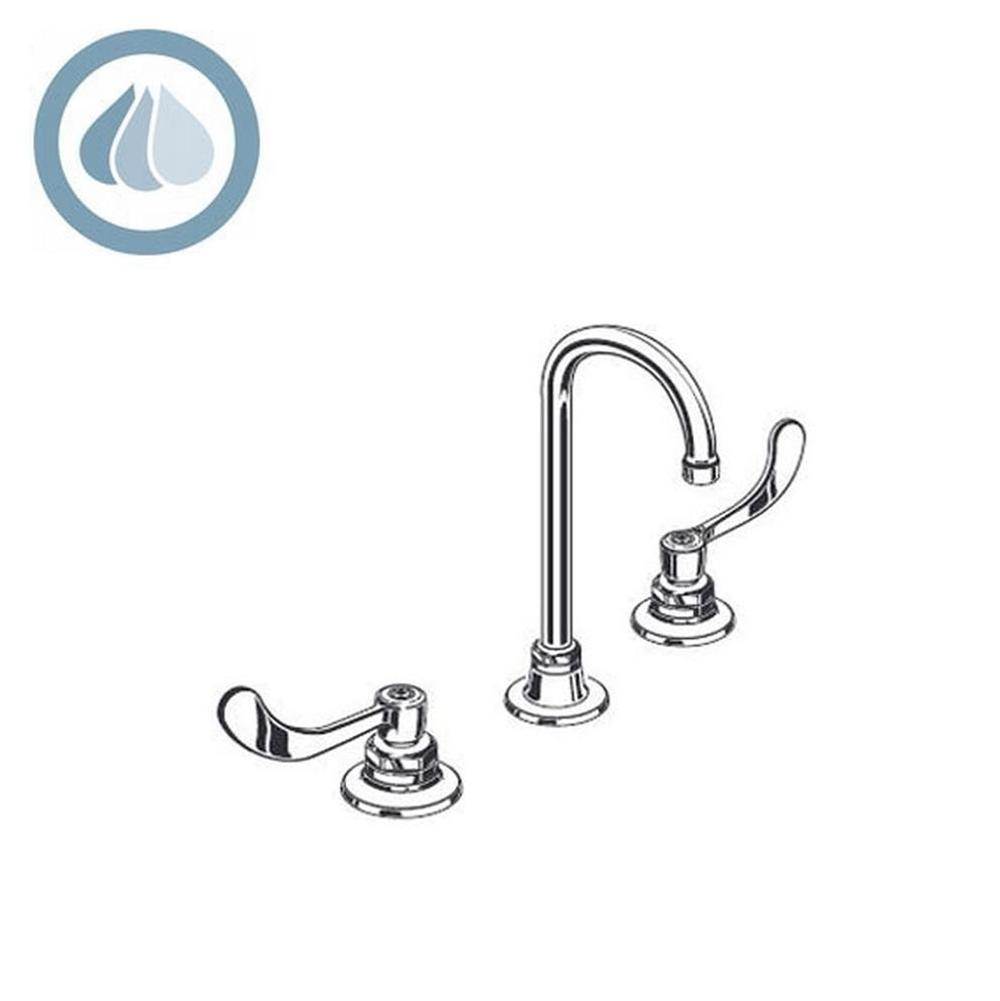 American Standard Monterrey® 8-Inch Widespread Gooseneck Faucet With Lever Handles 0.5 gpm/1.9 Lpm