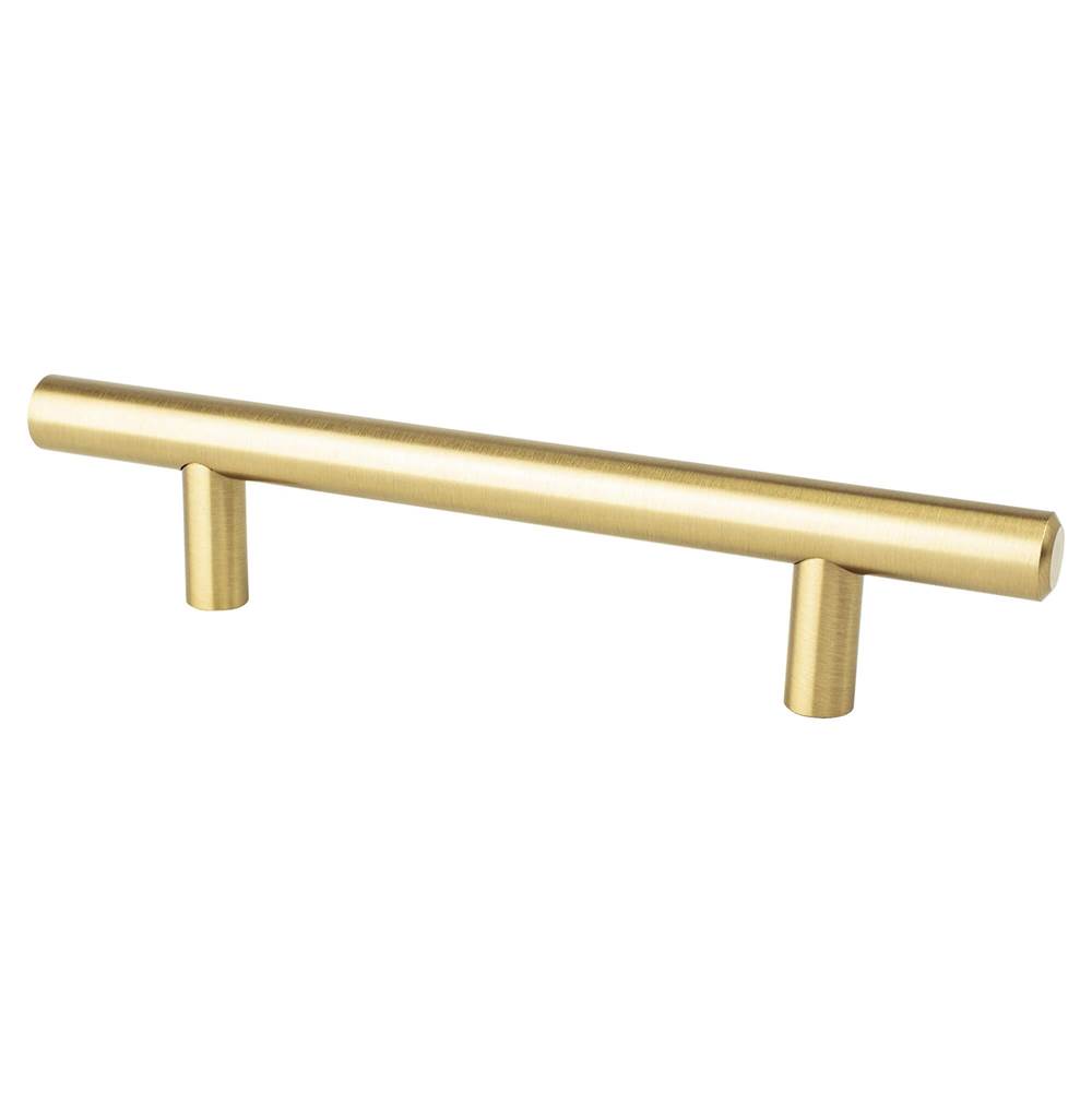 Berenson Tempo 96mm CC Modern Brushed Gold Bar Pull