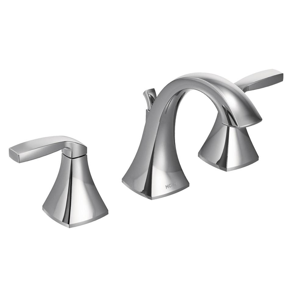 Moen Voss Two-Handle 8 in. Widespread Bathroom Faucet Trim Kit, Valve Required, Chrome