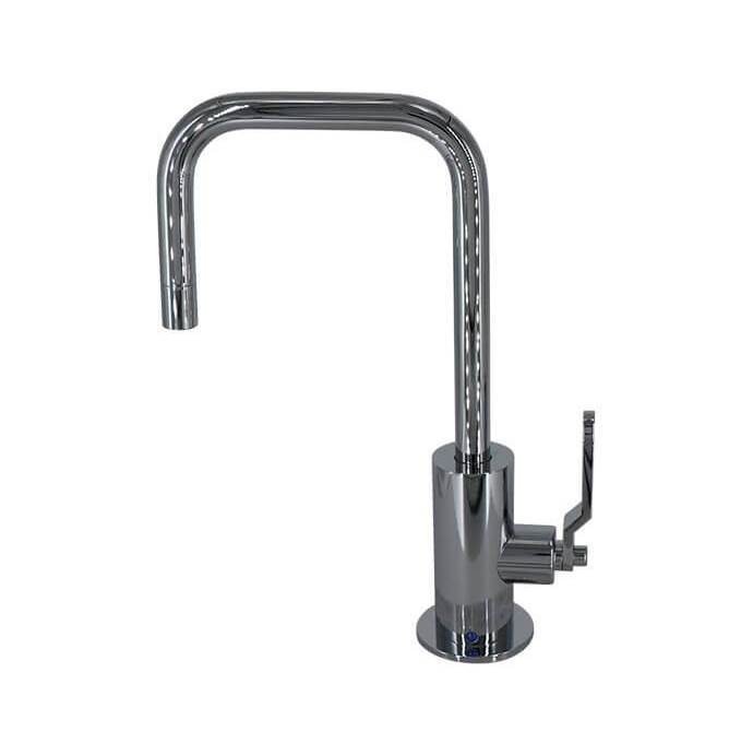 Mountain Plumbing Point-of-Use Drinking Faucet with Contemporary Round Body & Industrial Lever Handle (90-degree Spout)