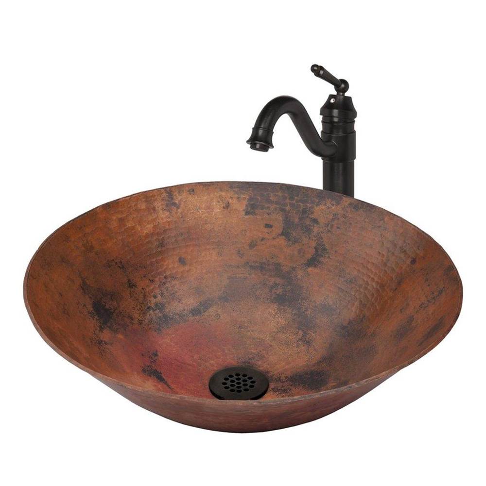 Novatto Novatto CATALONIA Copper Vessel Sink Set, Oil Rubbed Bronze
