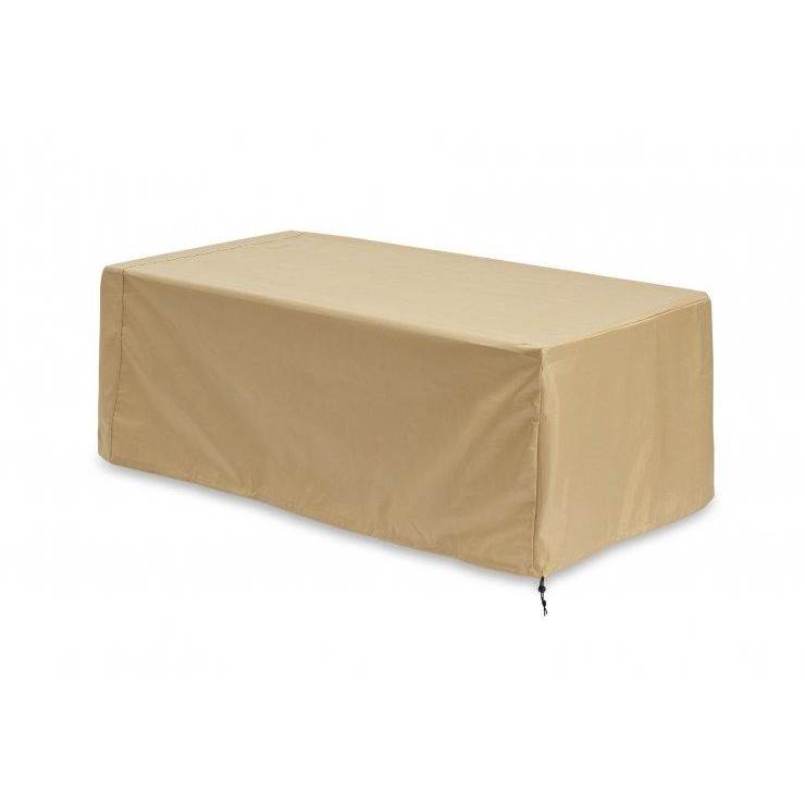The Outdoor Greatroom Linear Tan Protective Cover. (73'' W X 45.5'' D X 22.5'' H)