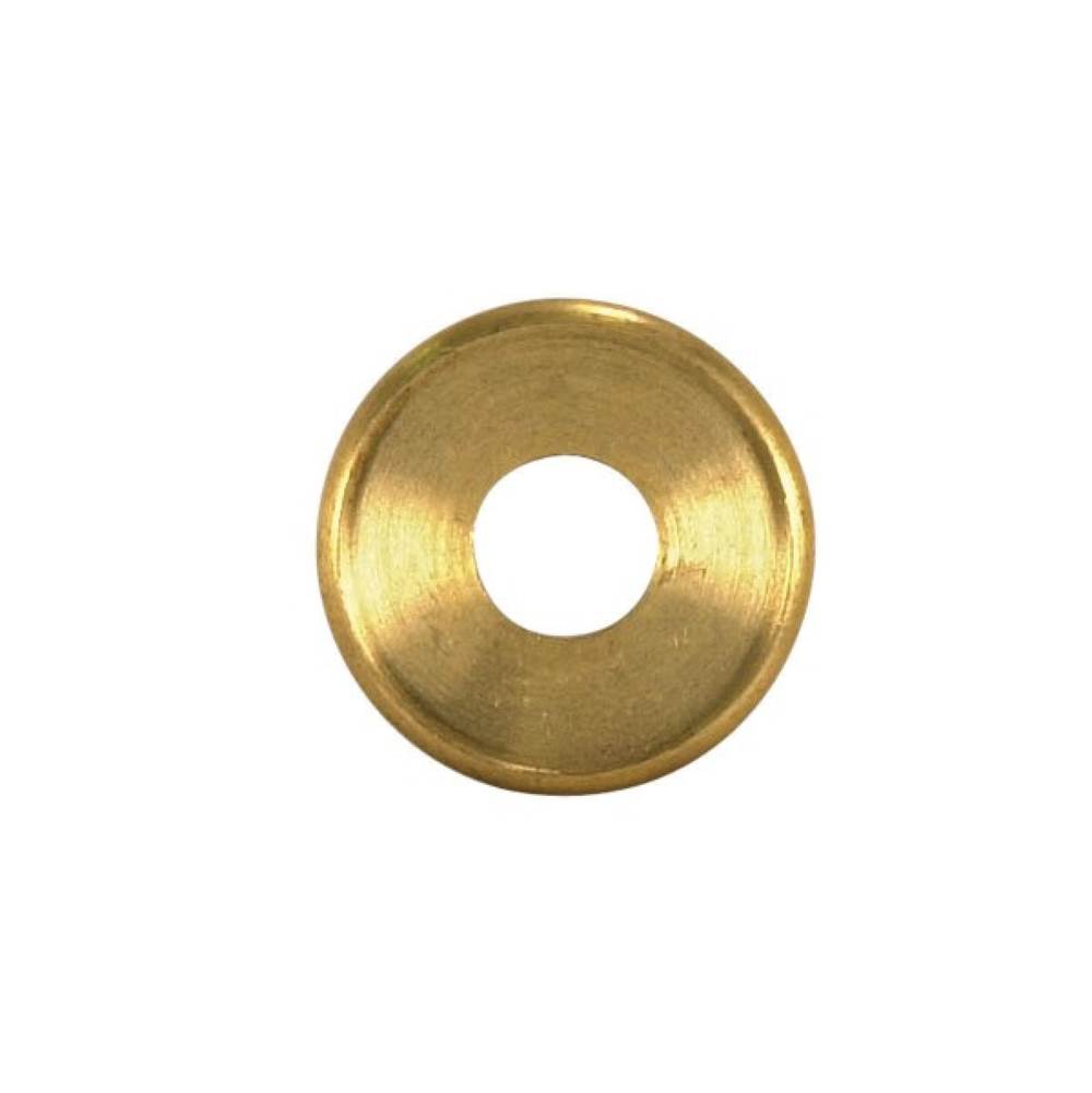 Satco 1/8 x 1 1/4'' Brass Check Ring U