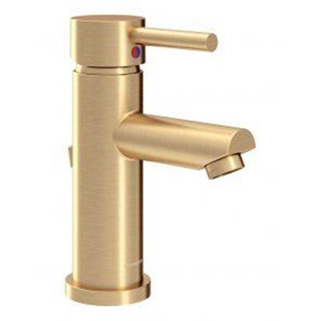 Symmons Dia Single Hole Single-Handle Bathroom Faucet with Drain Assembly in Brushed Bronze (1.5 GPM)