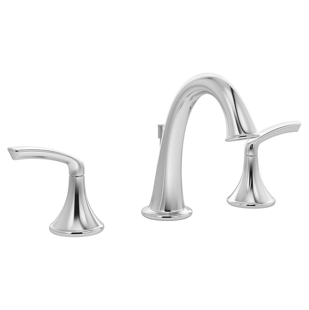 Symmons Elm Widespread 2-Handle Bathroom Faucet with Drain Assembly in Polished Chrome (1.0 GPM)