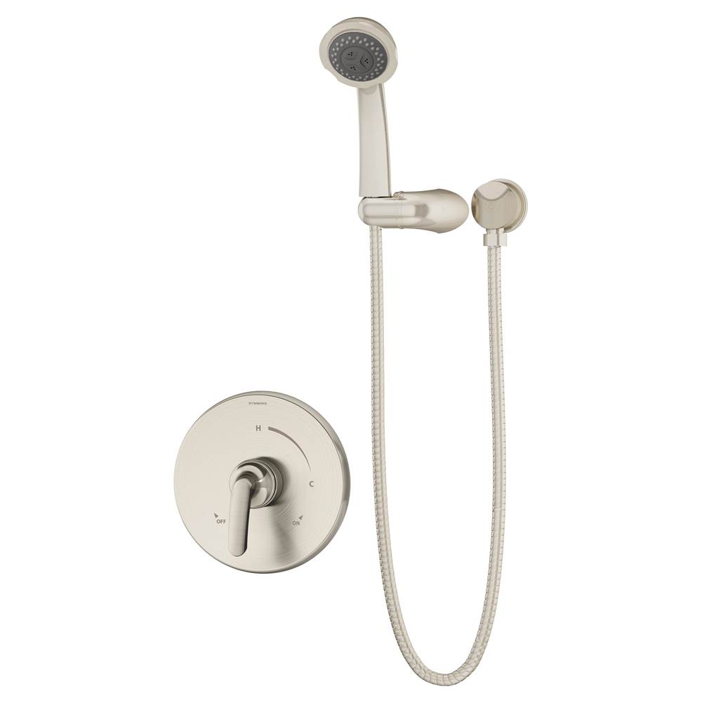 Symmons Elm Single Handle 3-Spray Hand Shower Trim in Satin Nickel - 1.5 GPM (Valve Not Included)
