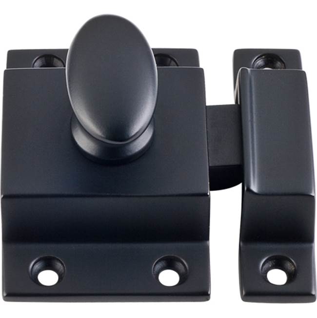 Top Knobs Cabinet Latch 2 Inch Flat Black
