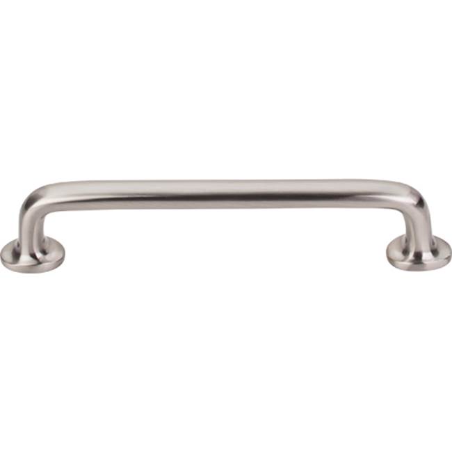 Top Knobs Aspen II Rounded Pull 6 Inch (c-c) Brushed Satin Nickel