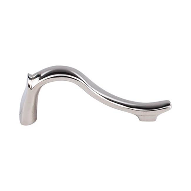 Top Knobs Dover Latch Pull 2 1/2 Inch (c-c) Polished Nickel
