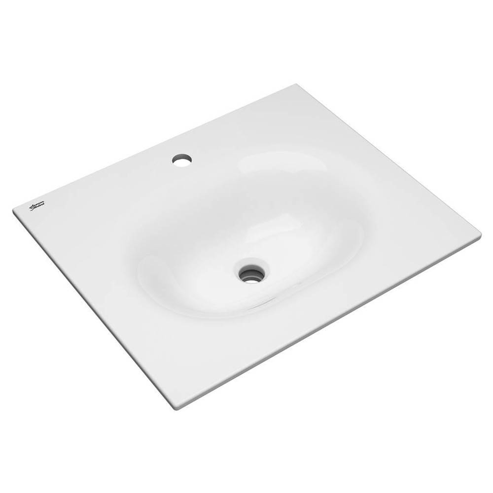 Central Kitchen & Bath ShowroomAmerican StandardStudio® S 24-Inch Vitreous China Vanity Sink Top Center Hole Only