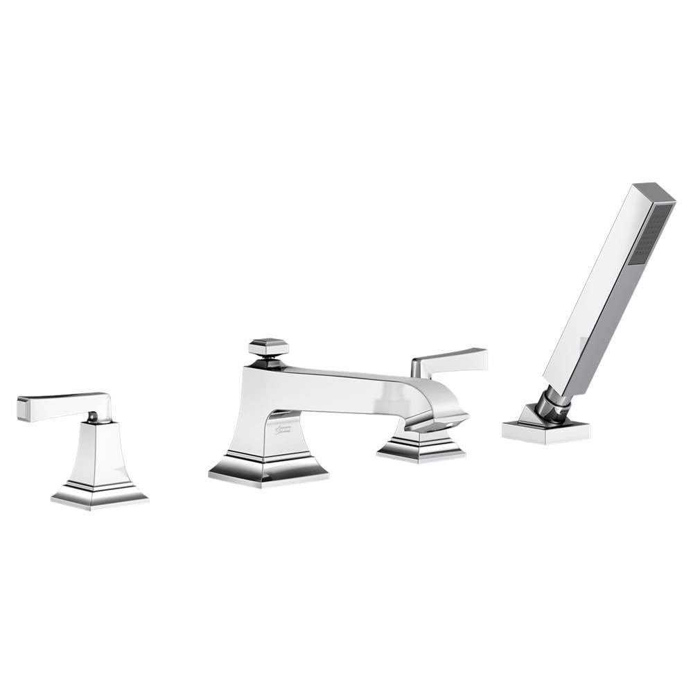 American Standard Town Square® S Bathub Faucet With Lever Handles and Personal Shower for Flash® Rough-in Valve