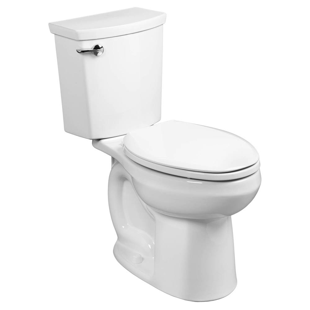 American Standard H2Optimum® Two-Piece 1.1 gpf/4.2 Lpf Chair Height Elongated Toilet Less Seat