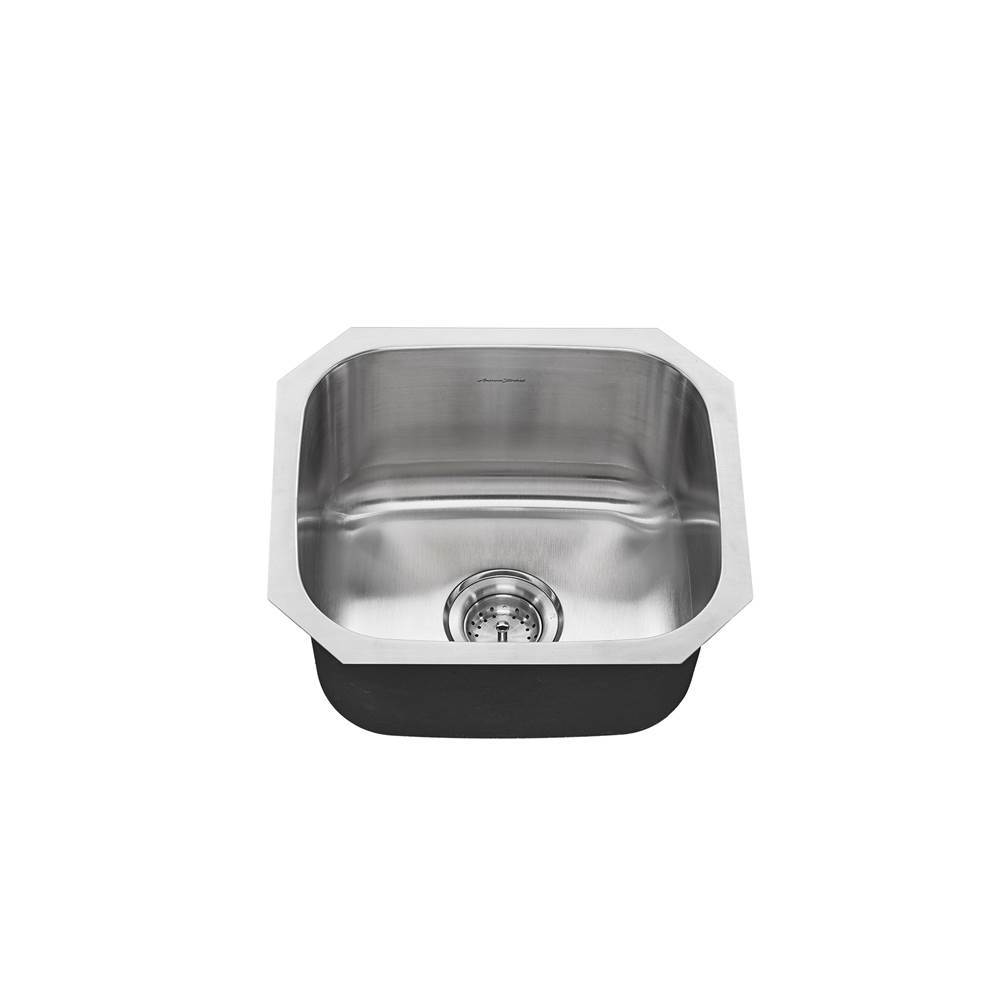 American Standard Portsmouth® 18 x 16-Inch Stainless Steel Undermount Single-Bowl Kitchen Sink