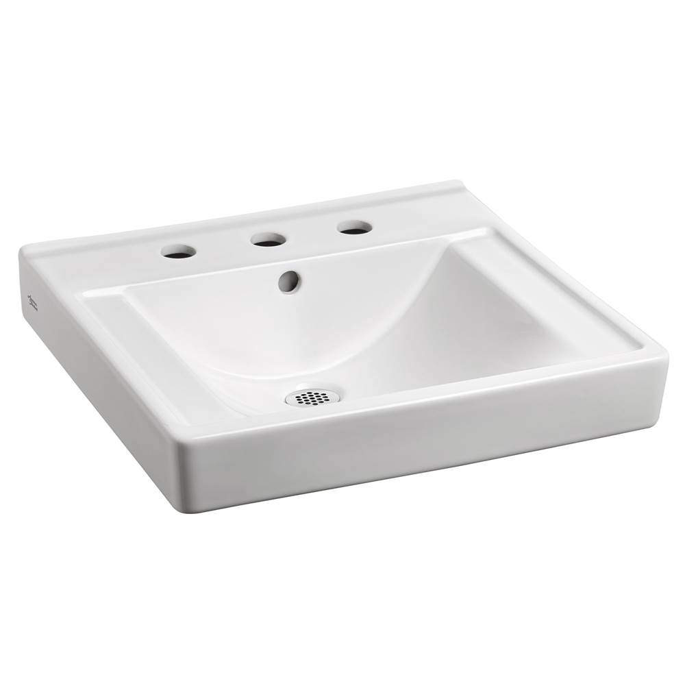 American Standard Decorum® Wall-Hung EverClean® Sink With 8-Inch Widespread