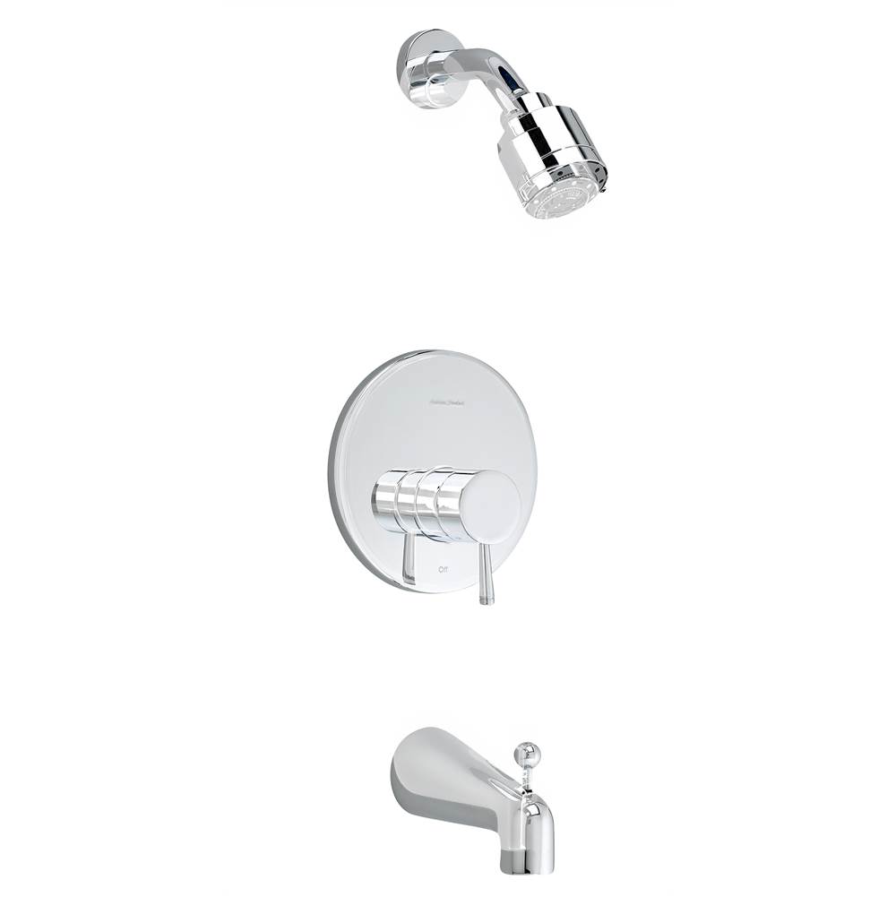 American Standard Serin Tub and Shower Trim Kit with Decal without Showerhead