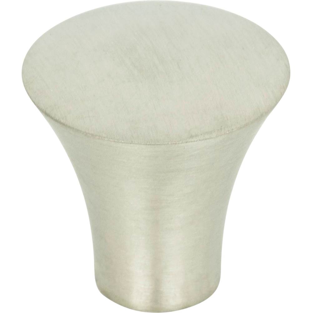 Atlas Fluted Knob 7/8 Inch Stainless Steel