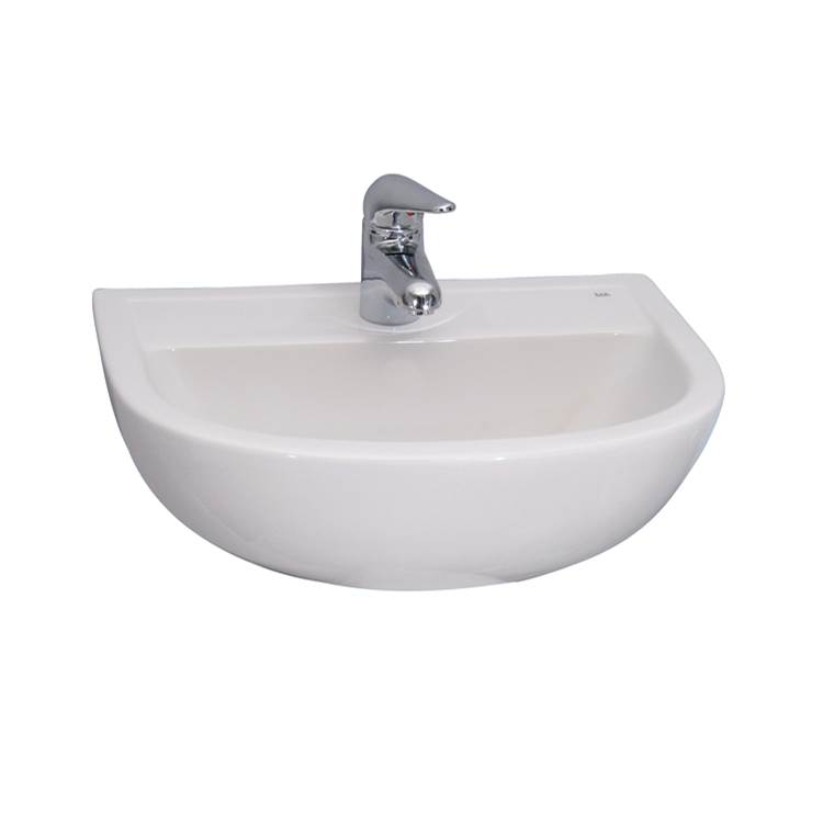 Central Kitchen & Bath ShowroomBarclayCompact 500 Wall-Hung Basin1-Hole, White