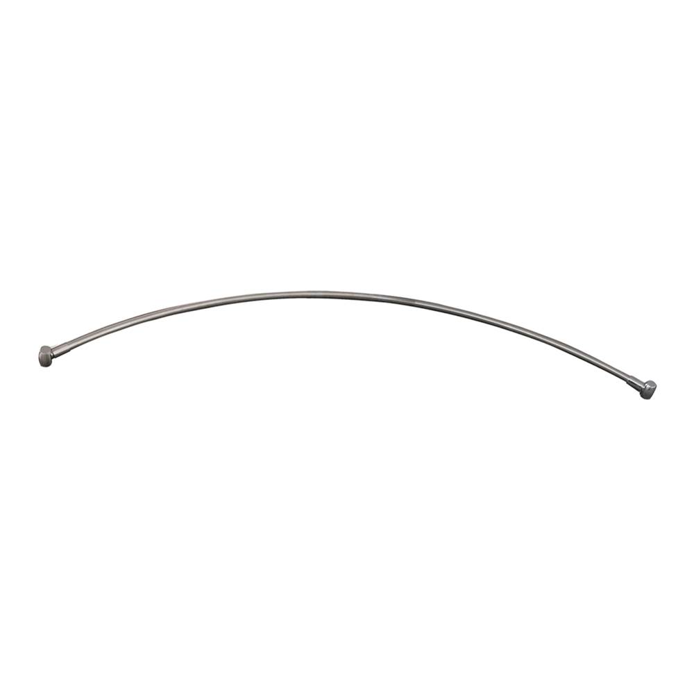 Barclay Curved 60'' Shower Rod w/FlangeOil Rubbed Bronze
