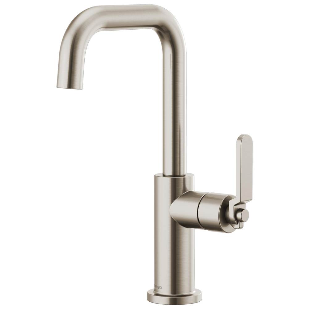 Brizo Litze® Bar Faucet with Square Spout and Industrial Handle Kit
