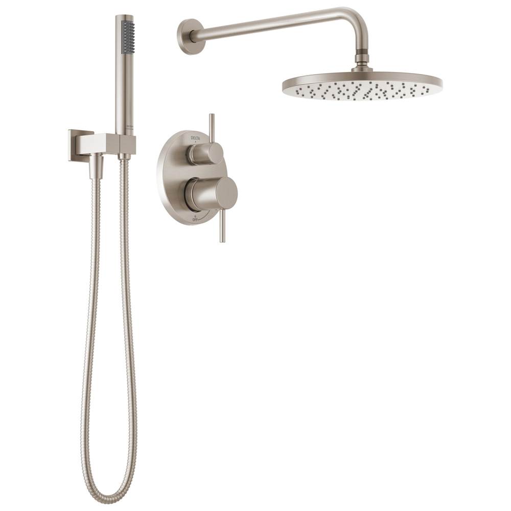 Delta Faucet Modern™ Monitor® 14 Series Shower with Raincan, Hand Shower & Rough Valve