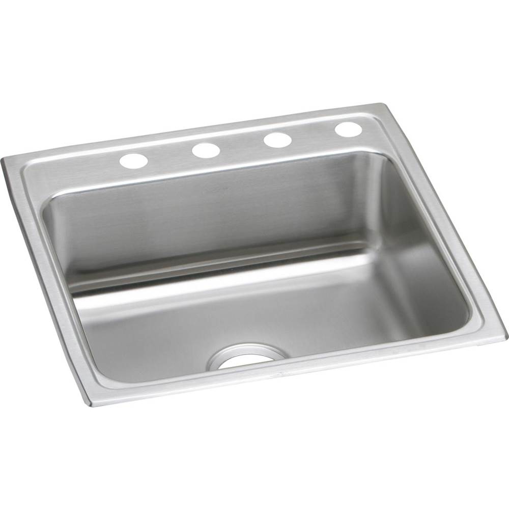 Central Kitchen & Bath ShowroomElkayLustertone Classic Stainless Steel 22'' x 22'' x 7-5/8'', MR2-Hole Single Bowl Drop-in Sink
