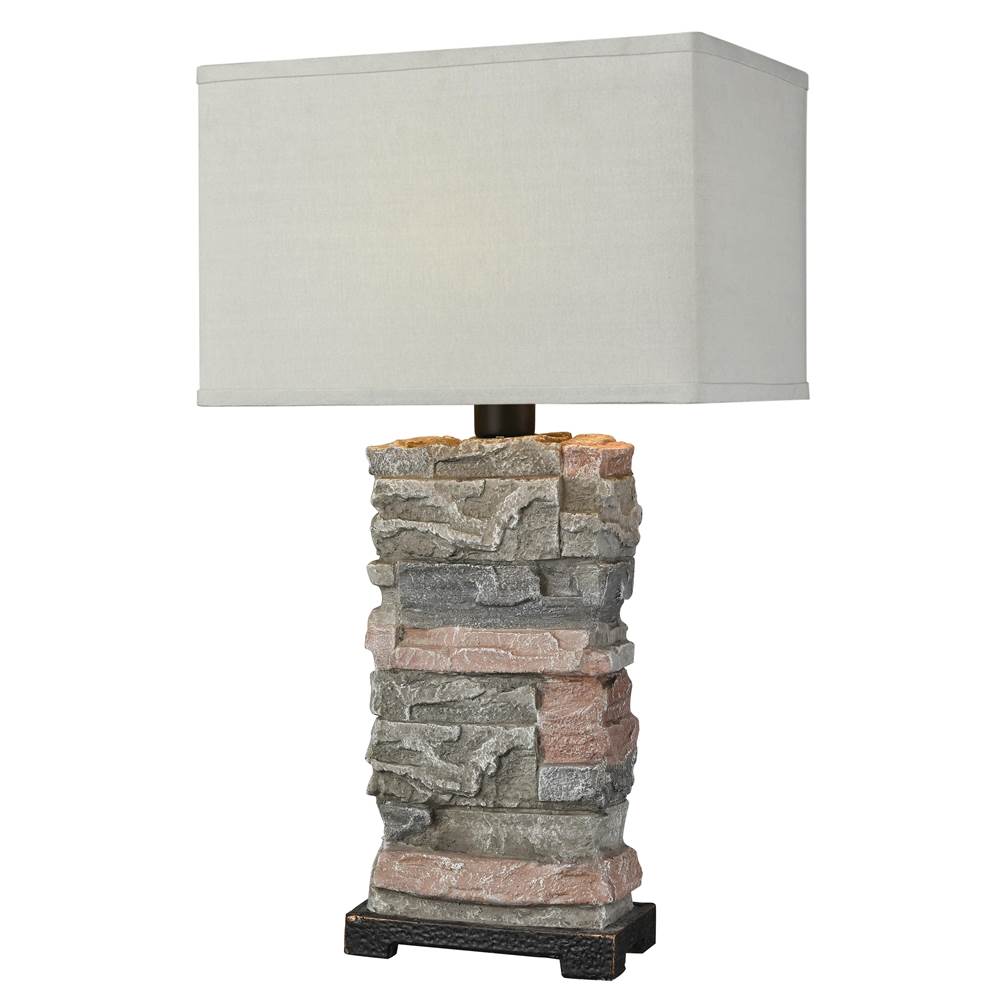 Elk Home Terra Firma 30'' High 1-Light Outdoor Table Lamp - Stone