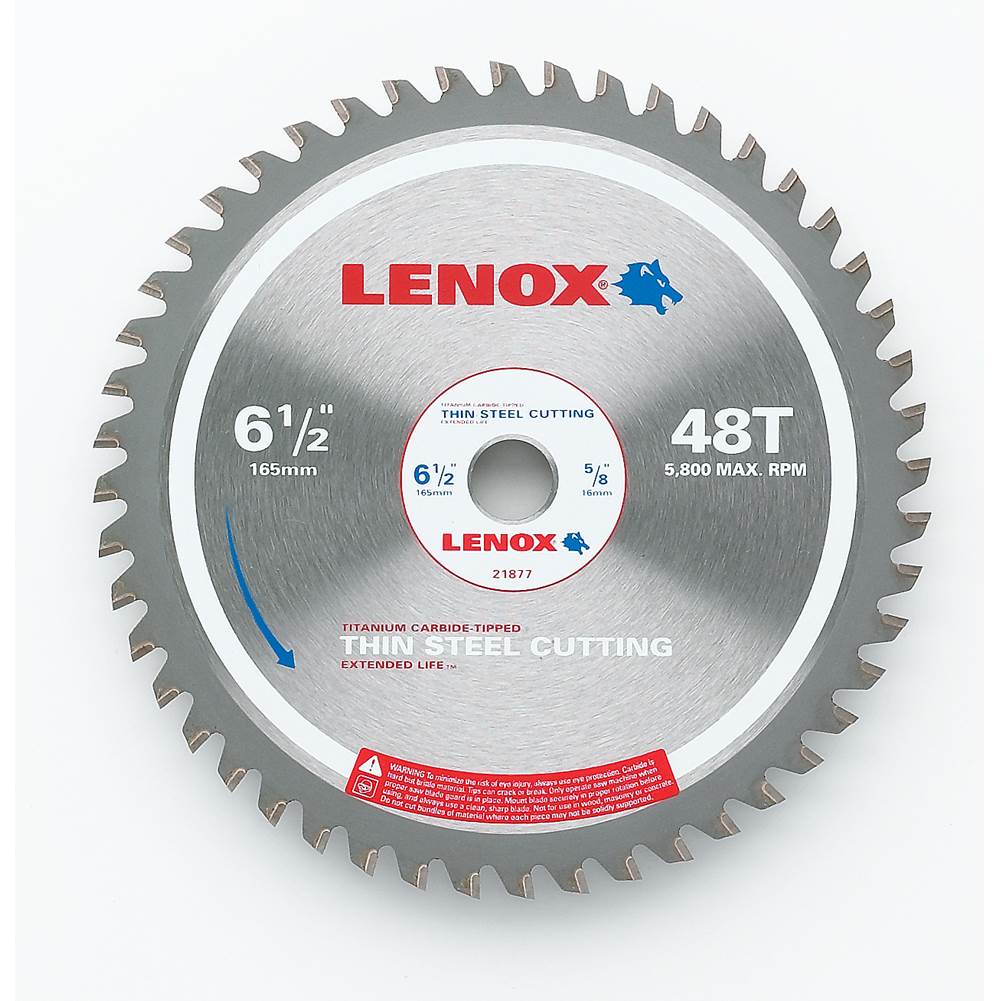 Lenox Tools Circular Saw Ts612048Ct 6 1/2X48Thin Stl