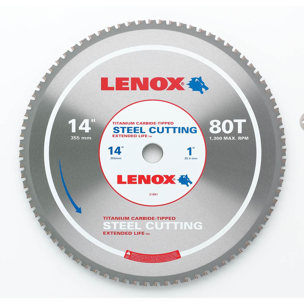 Lenox Tools Circular Saw St140080Ct 14'' X 80 Steel