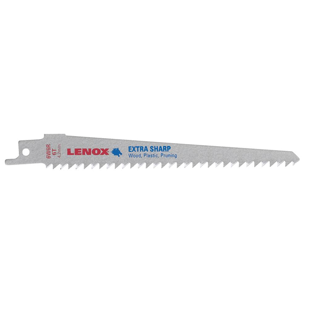 Central Kitchen & Bath ShowroomLenox ToolsRecip Extra Sharp 6W6R 6X3/4X050X6 5Pk