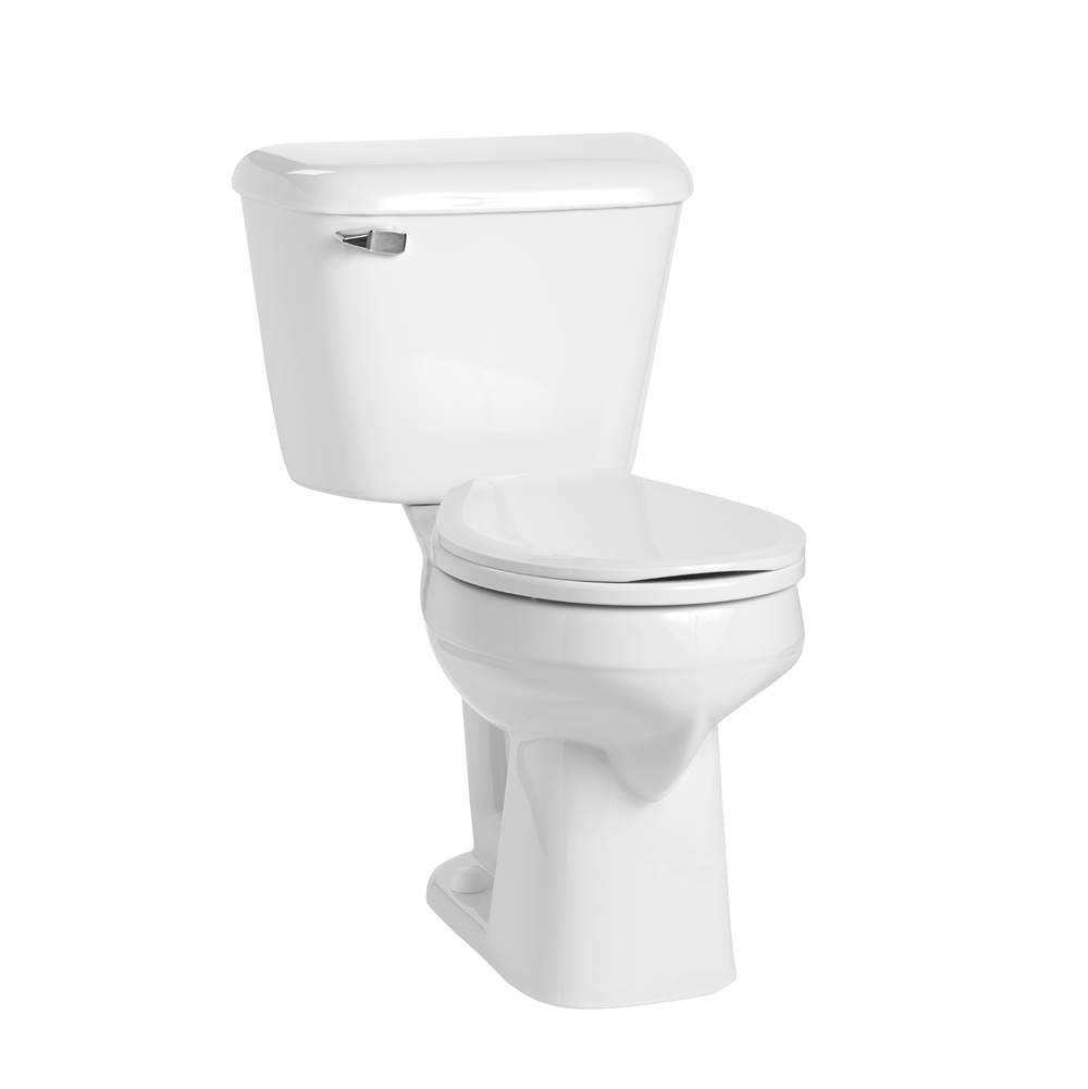 Mansfield Plumbing Alto 1.6 Round SmartHeight Toilet Combination