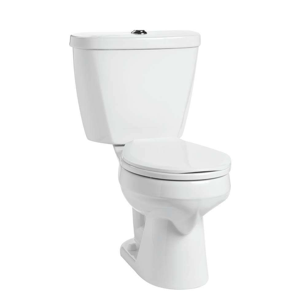 Mansfield Plumbing Summit Dual Flush Round Toilet Combination