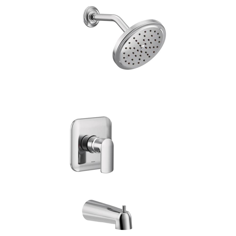 Moen Rizon M-CORE 3-Series 1-Handle Eco-Performance Tub and Shower Trim Kit in Chrome (Valve Sold Separately)
