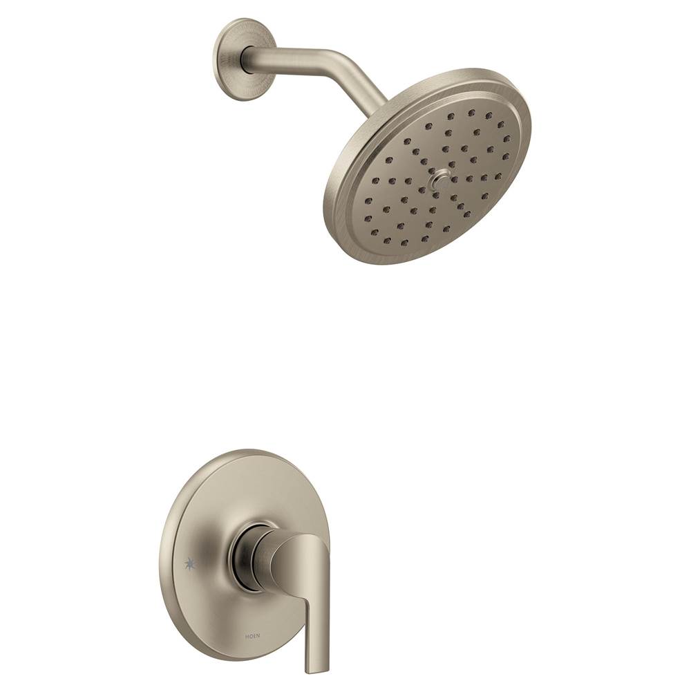 Moen Doux M-CORE 3-Series 1-Handle Shower Trim Kit in Brushed Nickel (Valve Sold Separately)