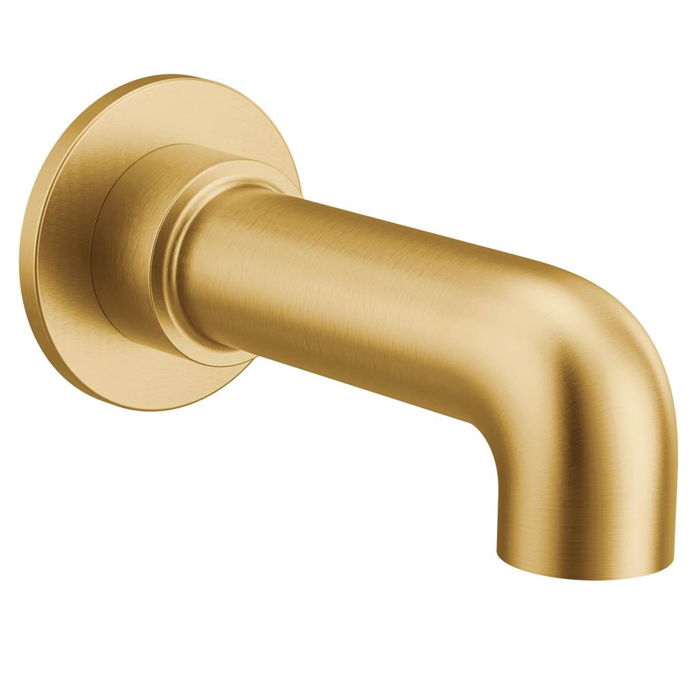 Moen Cia Tub Spout with Slip-fit CC Connection in Brushed Gold