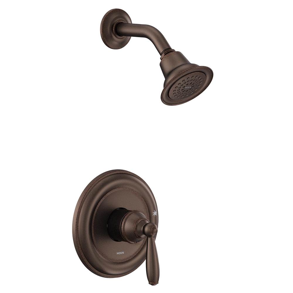 Moen Brantford M-CORE 2-Series Eco Performance 1-Handle Shower Trim Kit in Oil Rubbed Bronze (Valve Sold Separately)