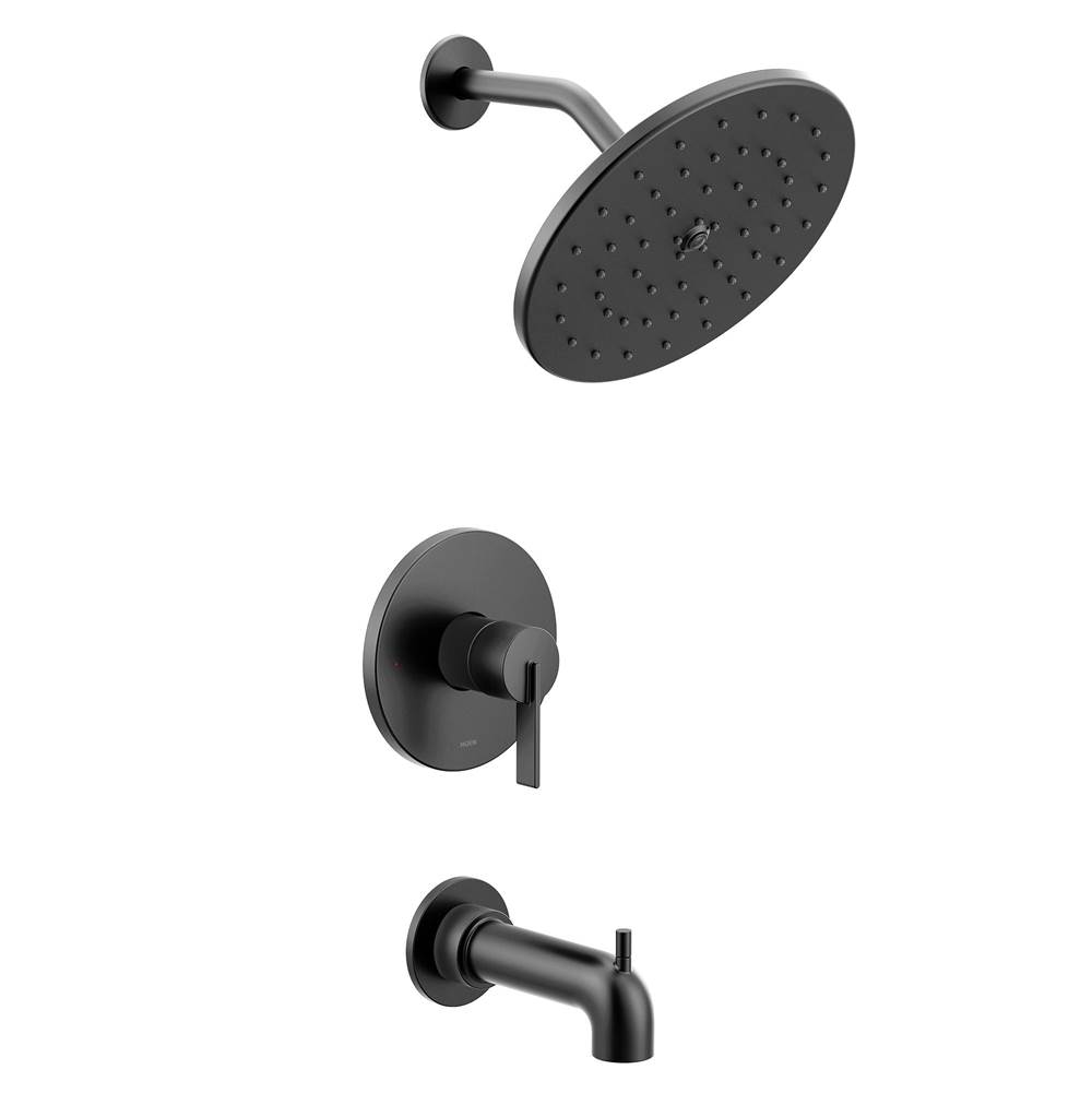 Moen Cia M-CORE 3-Series 1-Handle Tub and Shower Trim Kit in Matte Black (Valve Sold Separately)