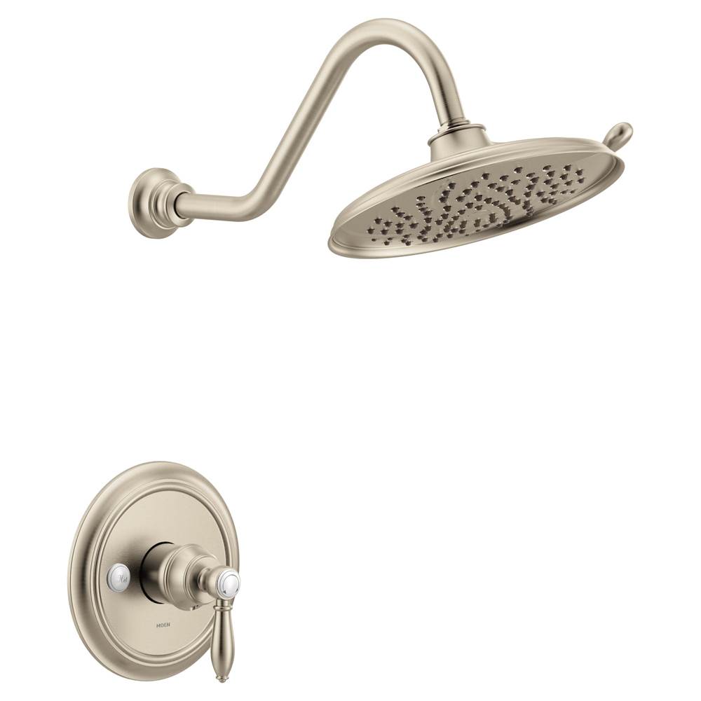 Moen Weymouth M-CORE 3-Series 1-Handle Eco-Performance Shower Trim Kit in Brushed Nickel (Valve Sold Separately)