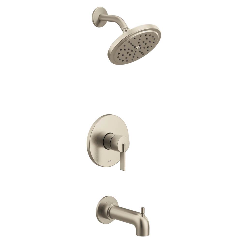 Moen Cia M-CORE 2-Series Eco Performance 1-Handle Tub and Shower Trim Kit in Brushed Nickel (Valve Sold Separately)