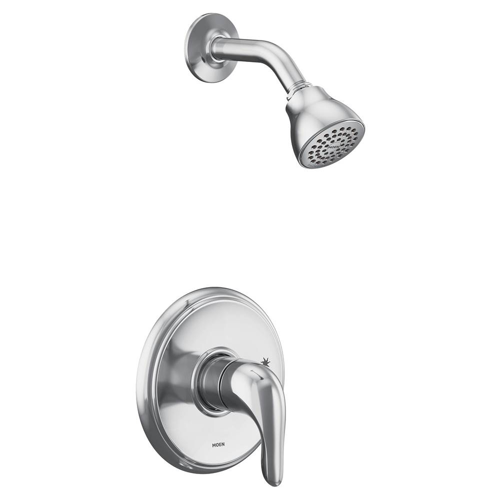 Moen Chateau M-CORE 2-Series Eco Performance 1-Handle Shower Trim Kit in Chrome (Valve Sold Separately)