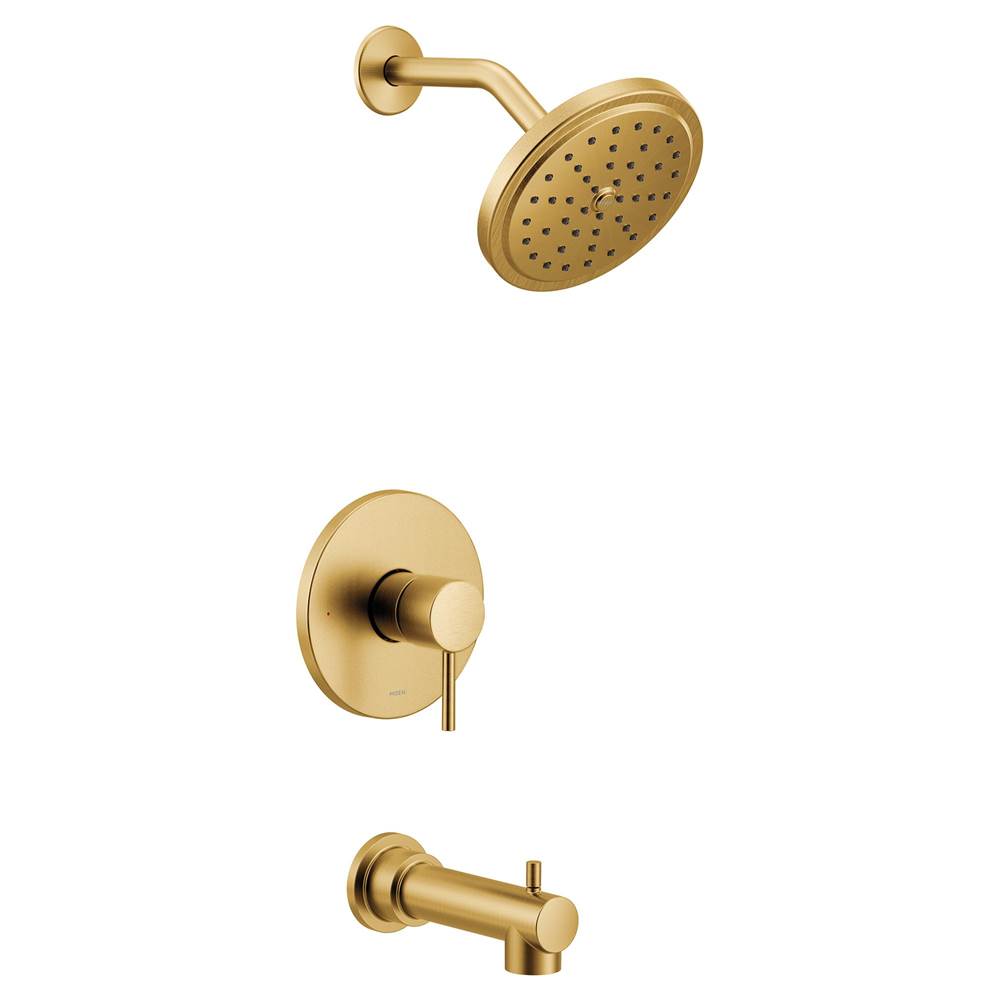 Moen Align M-CORE 3-Series 1-Handle Tub and Shower Trim Kit in Brushed Gold (Valve Sold Separately)