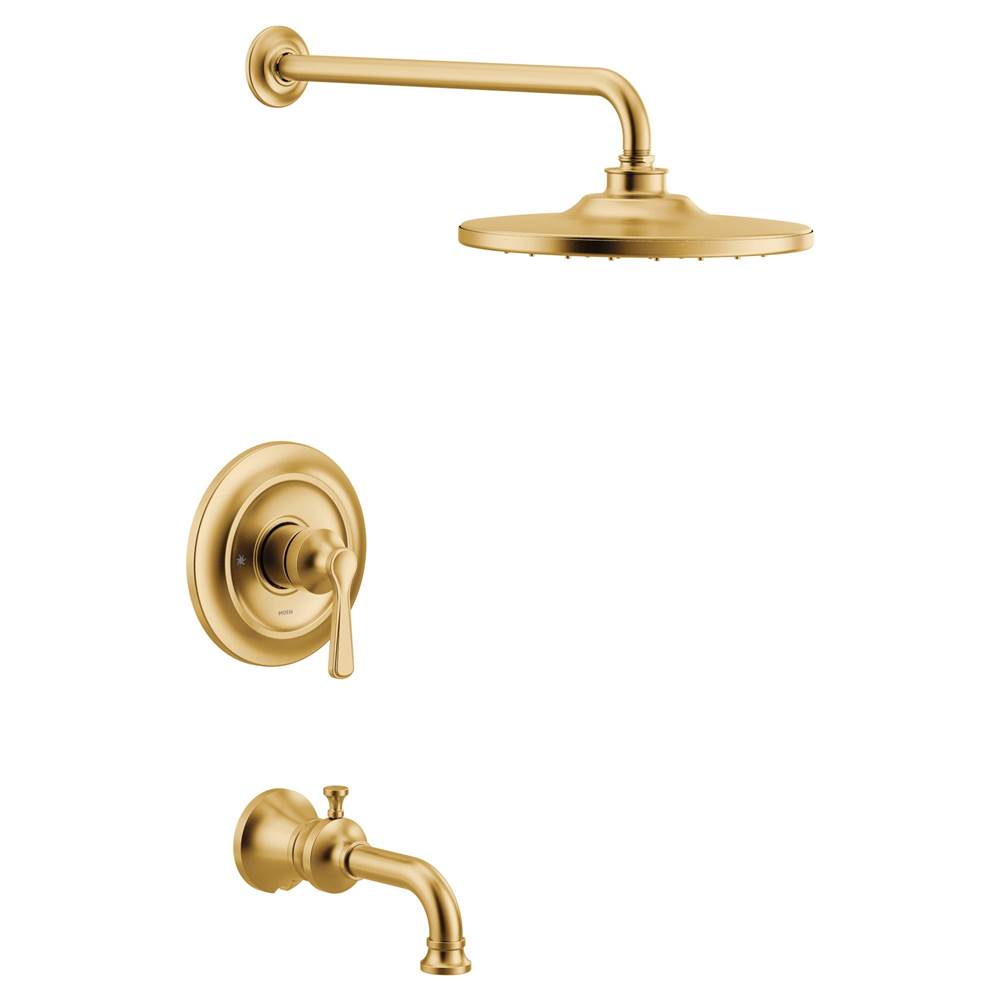 Moen Colinet M-CORE 3-Series 1-Handle Eco-Performance Tub and Shower Trim Kit in Brushed Gold (Valve Sold Separately)