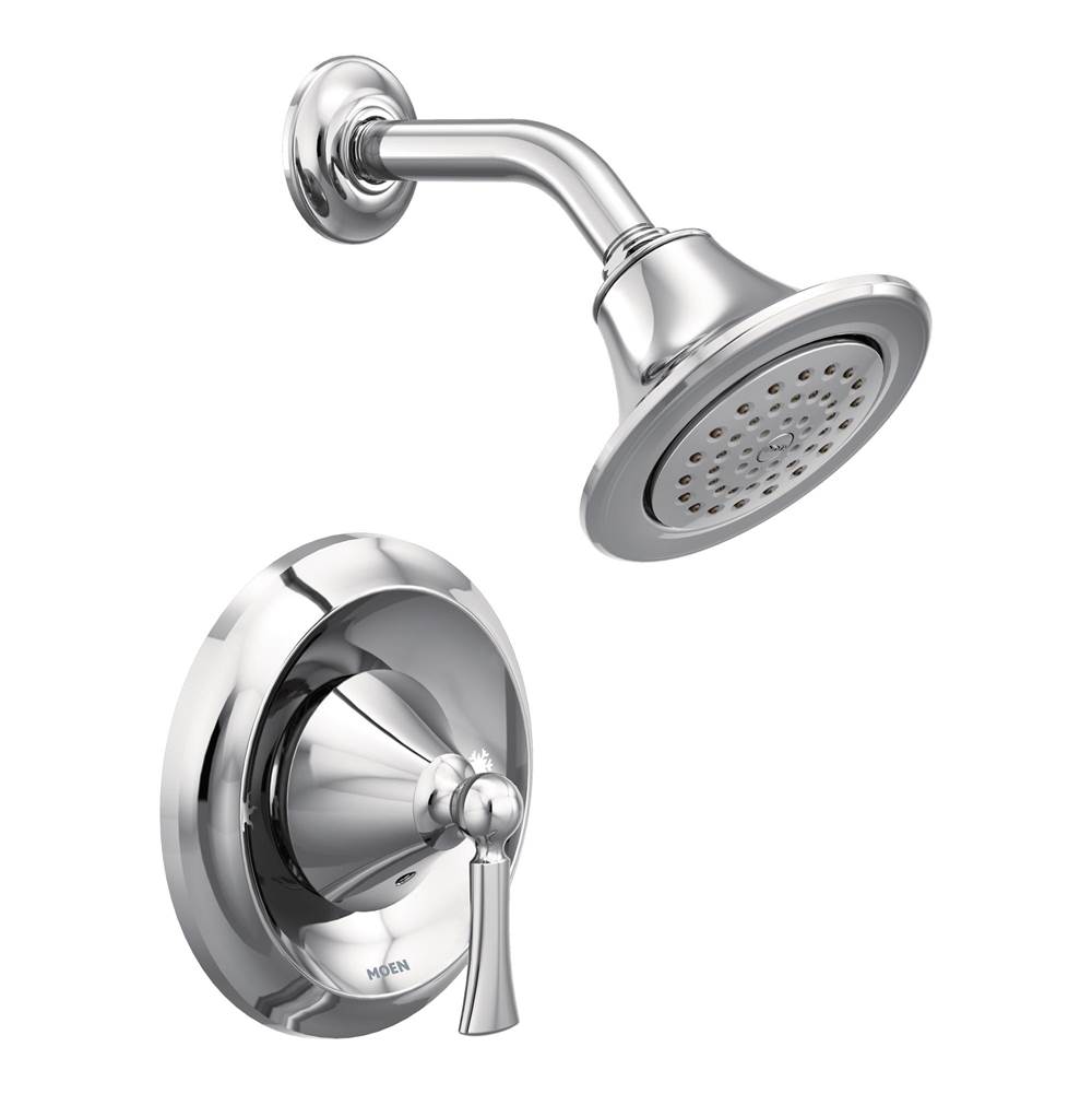 Moen Wynford Single-Handle 1-Spray Posi-Temp Shower Faucet Trim Kit in Chrome (Valve Sold Separately)