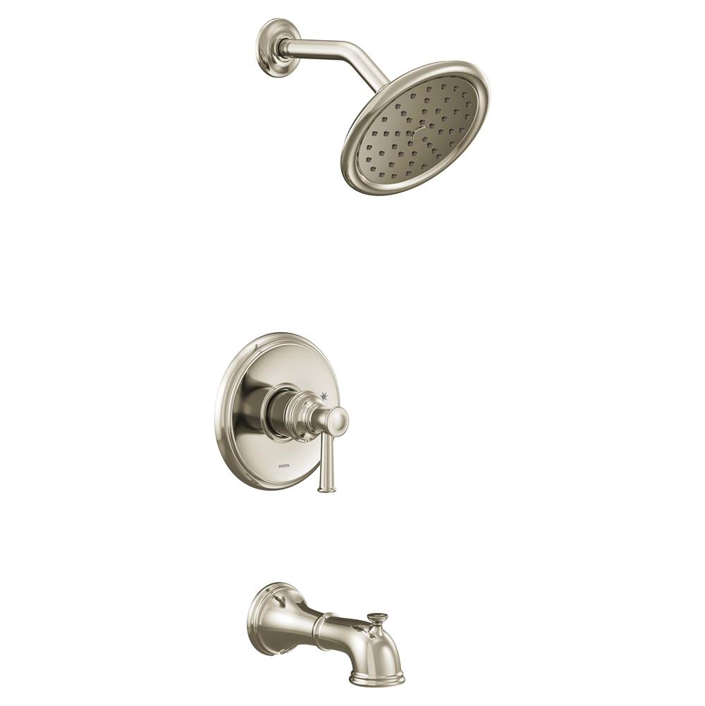Moen Belfied M-CORE 2-Series Eco Performance 1-Handle Tub and Shower Trim Kit in Polished Nickel (Valve Sold Separately)