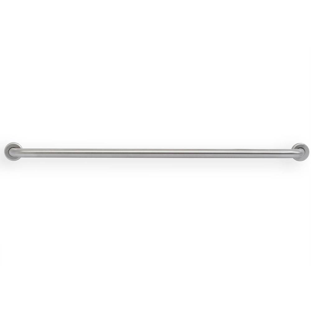 Mustee And Sons Grab Bar, 48'' L, 1.5'', Smooth, Stainless Steel