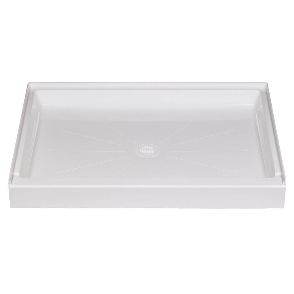Mustee And Sons Durabase Shower Floor, 36'' Wx48'' D, White
