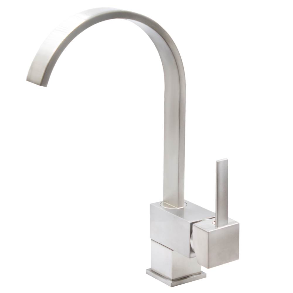 Novatto Novatto WRIGHT Single Handle Pivotal Bar Faucet in Brushed Nickel, NBPF-108BN