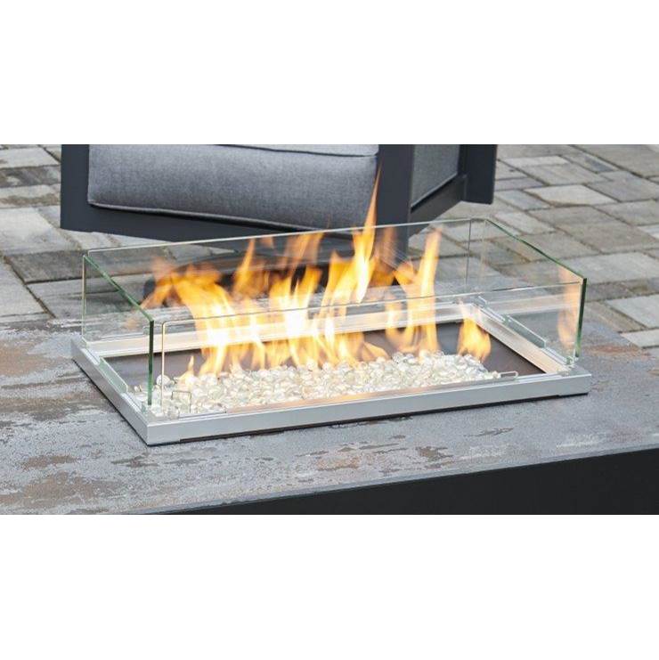 The Outdoor Greatroom 12'' X 24'' Folding Glass Guard Burner Cover