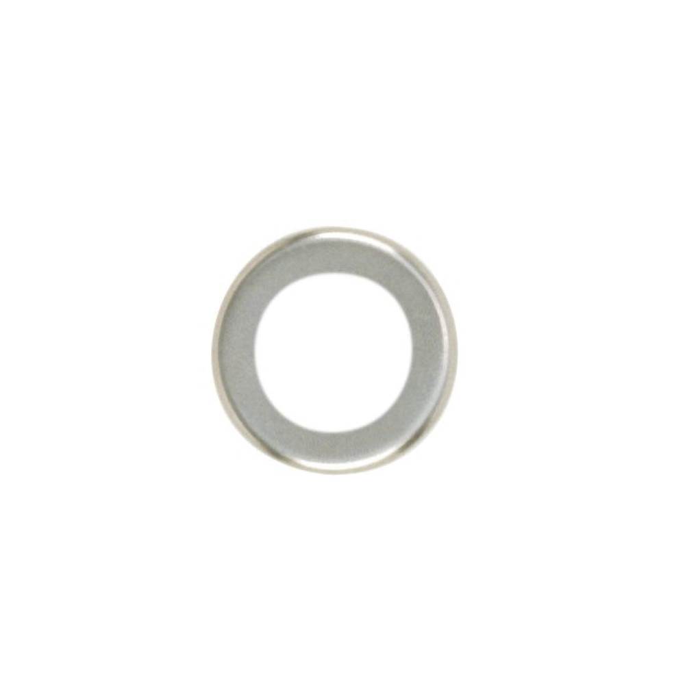 Satco 1/4 x 1'' Check Ring Nickel Plated