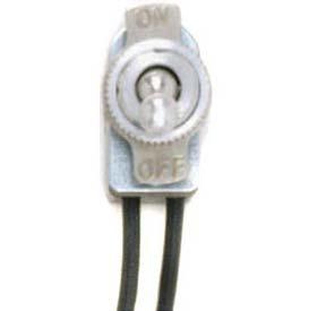 Satco Brass On-off Toggle Switch